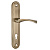 Ручка на планке HANDLE90.CRONA.04-85 (P90 8504 CRONA) AB бронза
